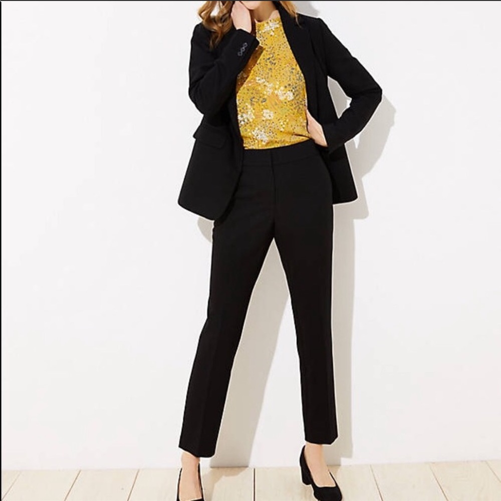 LOFT Marisa modern fit ankle pants 12T